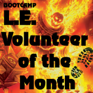 Christian ist Volunteer of the Month!
