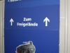 Dies ist der alternative Weg, bei dem man nicht um Halle 4 herum geht.