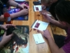 Hier wurden zunächst Cryptozoic ID Karten ausgefüllt, um auch im Turnier mitspielen zu können.