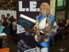 Franziska Anneler ist als weibliche Reinkarnation von Arthas auf der Messe zugegen