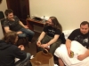 Auch an den Abenden führten wir tolle Unterhaltungen mit Hans und Christof!