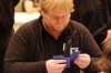 Jörg gelang das Erspielen einer schnellen Führung gegen Anssi!