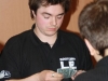 Oli in Action mit seinem Pala-Haufen