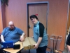 Matthias und Stefano waren ebenfalls vor Ort