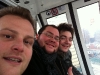 Die 3 Camper in der Gondel